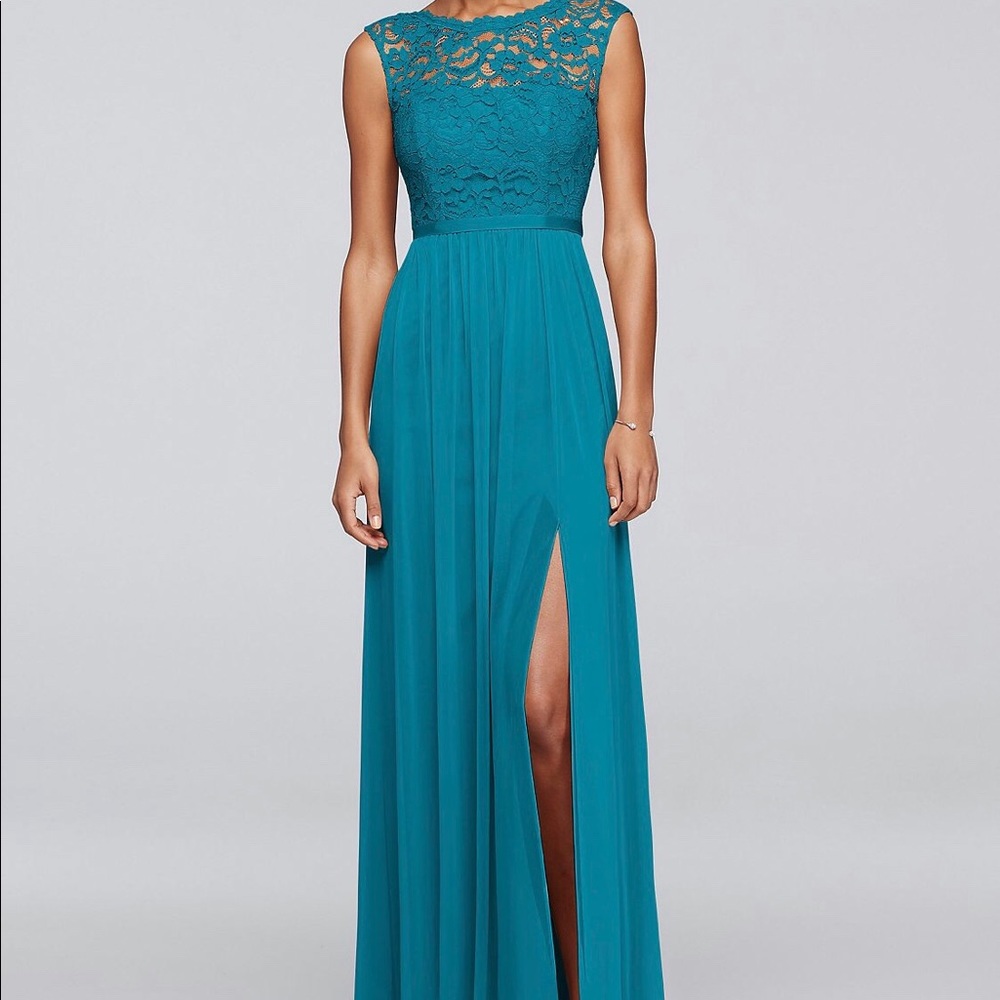 David’s bridal long dress